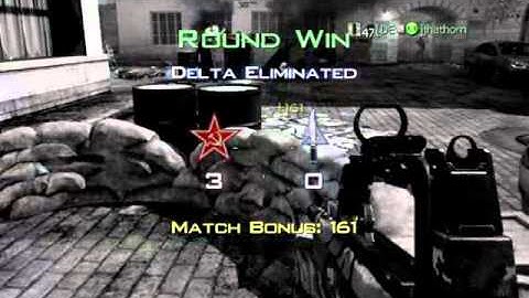 Double Kill With Stick For GWK - MW3 Gameplay