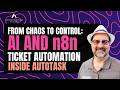 Chaos to Control: AI + n8n Ticket Automation Inside Autotask