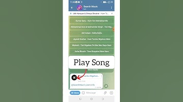 Telegram Bots 🤖|| Listen To Songs From Telegram 🎶|| #youtubeshorts #song #telegram