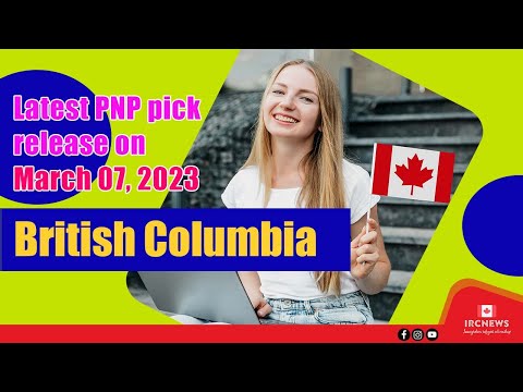 Latest PNP pick release for British Columbia on March 07, 2023