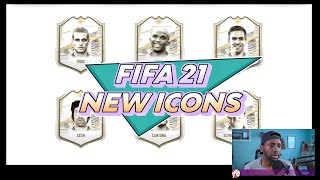 FIFA 21 Ultimate Team!!! New ICONS!!
