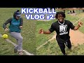Gabe pegged my booty  kickball vlogs 2