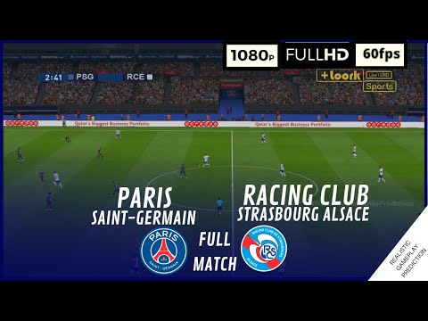 PARIS SAINT GERMAIN vs RC ESTRASBURGO • Partido Completo - Dic. 28 | SimulaciónRealista