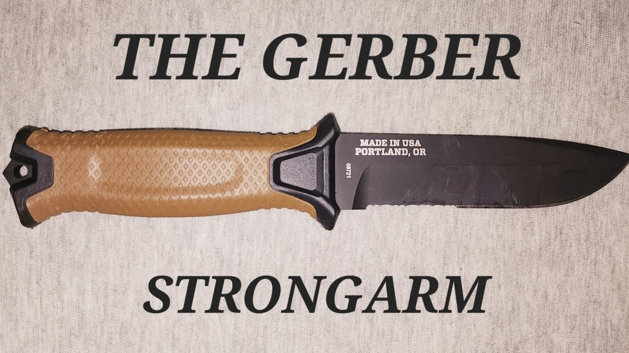 GERBER ULTIMATE SURVIVAL KNIFE YouTube