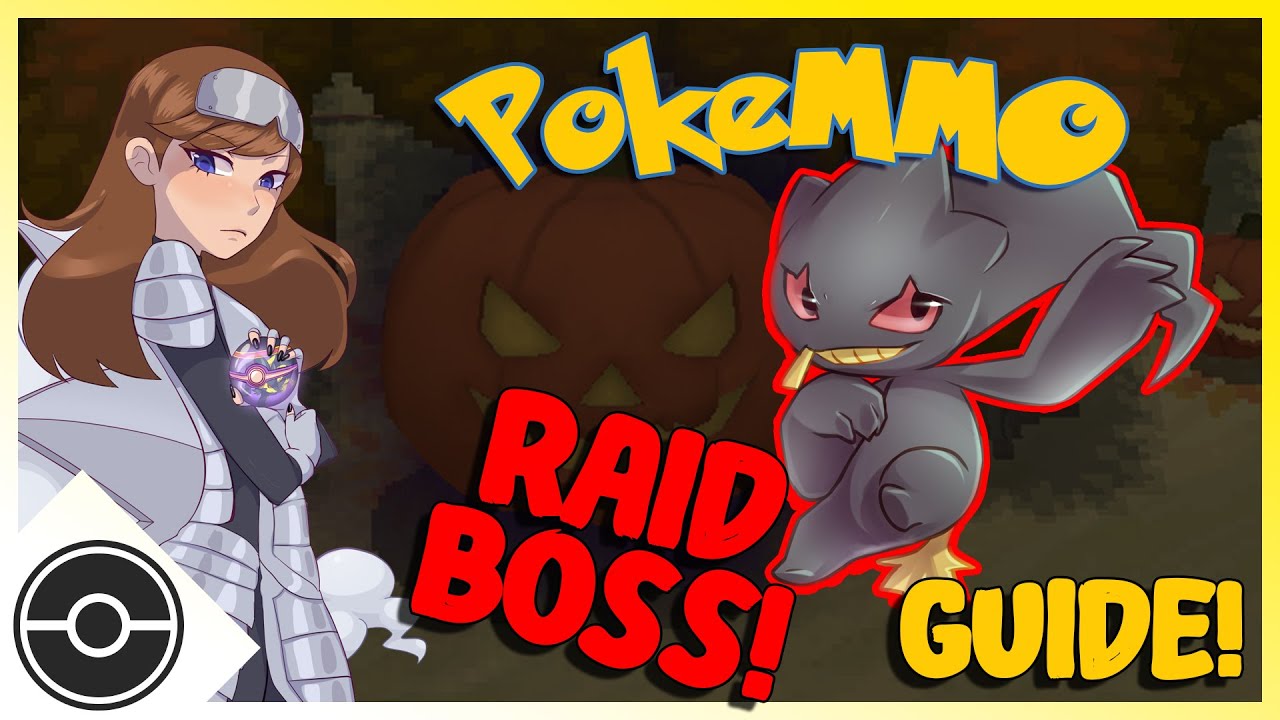 Сражаемся с рейдовым боссом Альфа-Банетт! Сражаемся и помогаем! | Хэллоуинское событие PokeMMO! (...