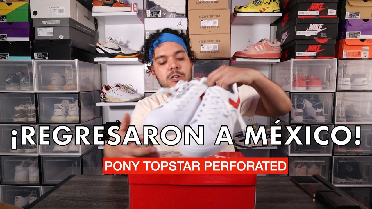 ¿CANSADO DE LOS MISMOS PARES? ¡CHECA ESTOS! - PONY Topstar Perforated