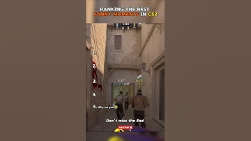 Top 5 best funny Moments in CS2 😂 #cs2 #csgo #cs2memes #gaming