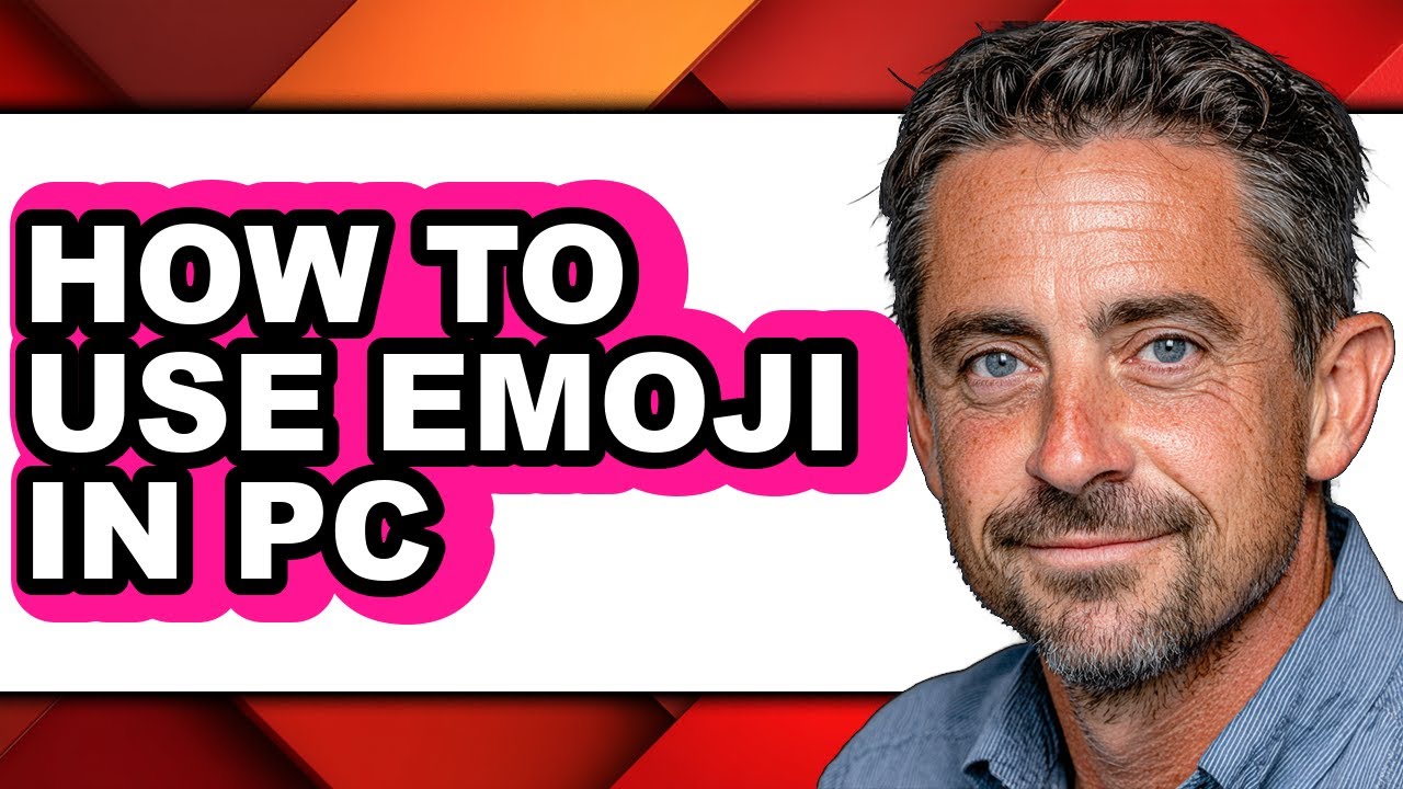 How to Use Emoji in Pc (full Guide) - YouTube