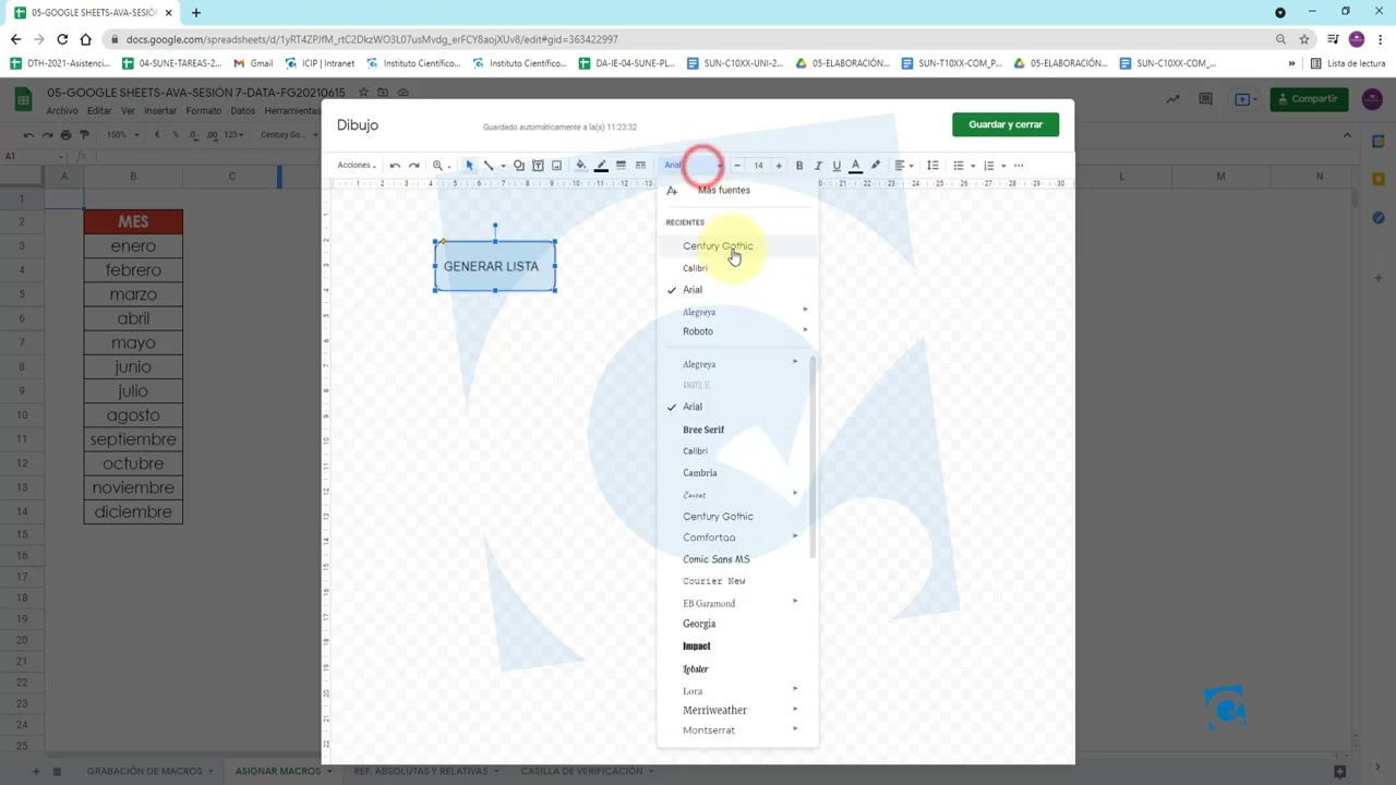 GOOGLE SHEETS-AVA-S07-ASIGNAR MACROS A UNA FORMA O IMAGEN