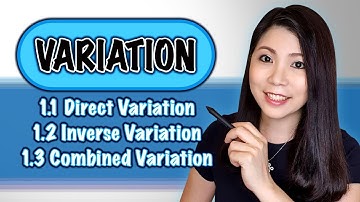 MATHS KSSM | Direct Variation, Inverse Variation & Combined Variation