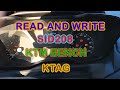 Ford Transit Custom 2.2 SID208 Read and write KTM Bench and KTAG