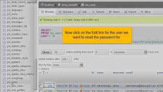 Joomla How To Reset Your Admin Pword Using Phpmyadmin