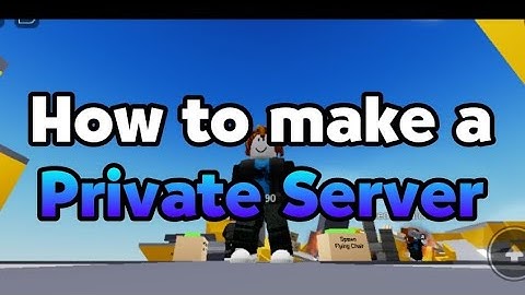 How to make a Private Server | Destroy the ship Roblox