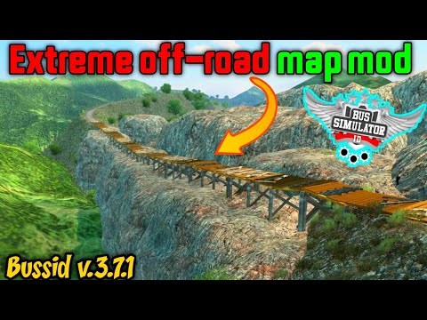 Map Mod Bussid 3.7- New Extreme off-road map mod for bus simulator Indonesia by AS gaming 295