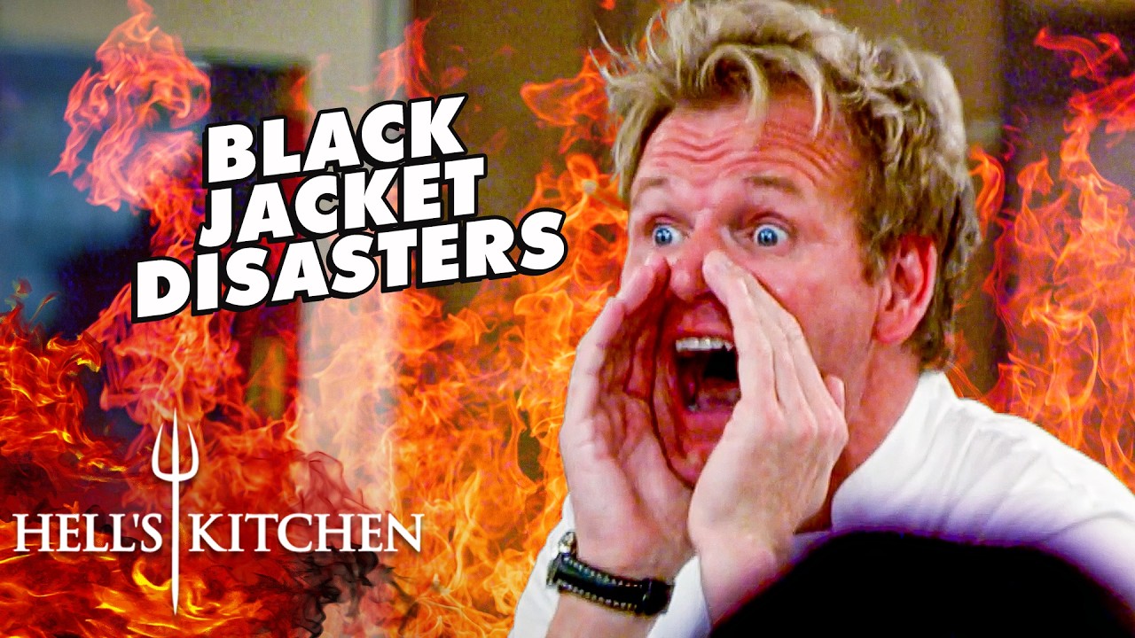 ⁣The Worst Black Jacket Dinner Service Disasters in Hell's Kitchen History