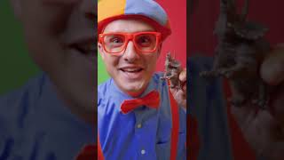 Blippi Plays Spot the Dinosaurs!  #blippi #educationalvideos #challenge