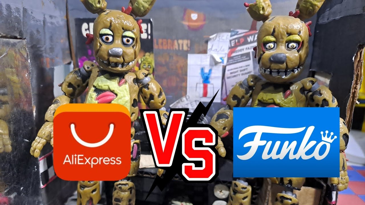 ORIGINAL VS BOOTLEG | fnaf springtrap - erlyjuegosyvideos - YouTube