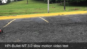 HPI Bullet MT slow motion video test