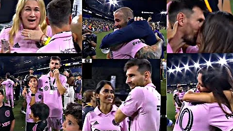 Messi's And Beckham wife's reaction to winning the first trophy in Miami history - DayDayNews
