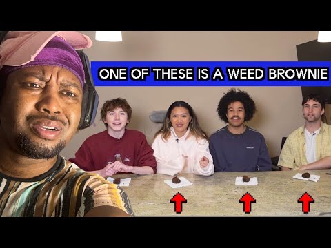 Srotonn Reacts to Bunch of Friends Which one of us ate a weed brownie?