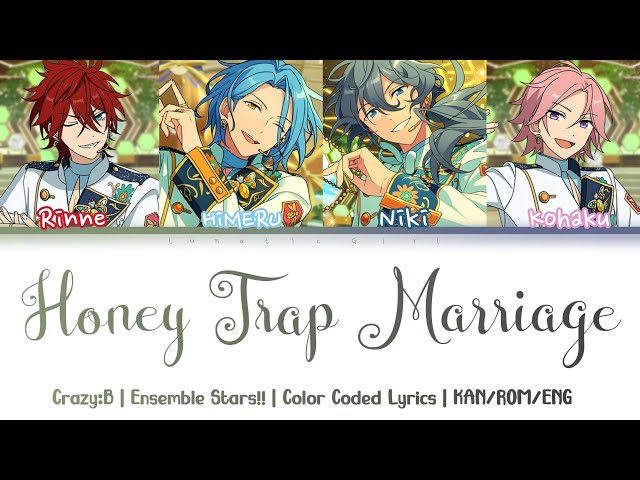 ES!!」FULL VER. UTAKATA DANCE FLOOR - Crazy:B - COLOR CODED LYRICS