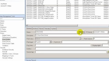OSIsoft: PI SMT Plug In: Point Builder. v2010