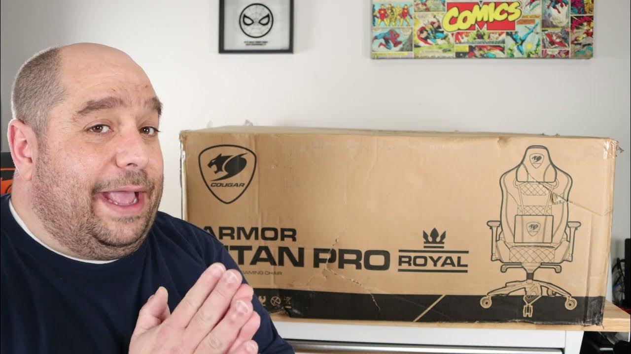 Cougar Armor Titan Pro Royal gaming chair review: ultimate comfort even in  the most intense moments