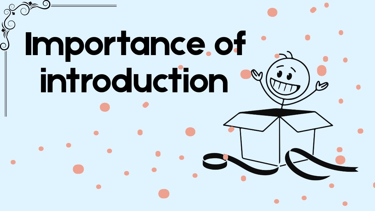 Why Introductions Matter | Fun Stick Figure Animation for Kids - YouTube