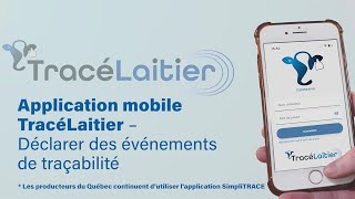 Application mobile TracéLaitier screenshot 3