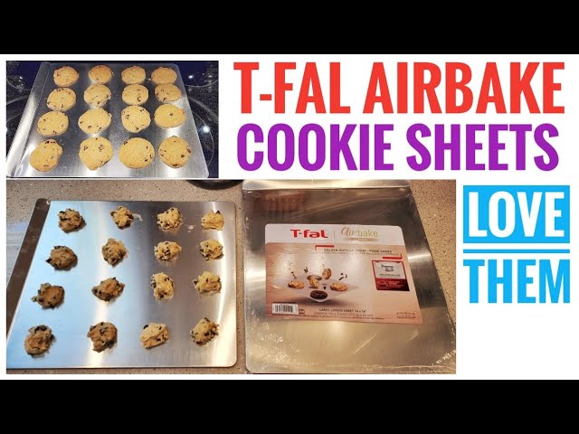 REVIEW T-Fal AirBake Cookie Sheets & Wilton Cooling Rack I LOVE THEM 