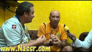Walter Zenga speaks to the press before traveling to Italy camp