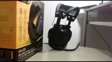 Gioteck EX-05 Wired Headset UNBOXING & REVIEW