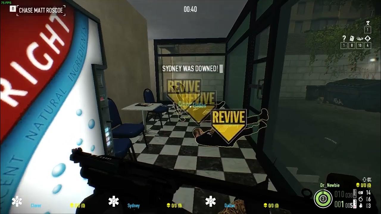 Payday 2 COD zombies revive icon on downed teammates YouTube