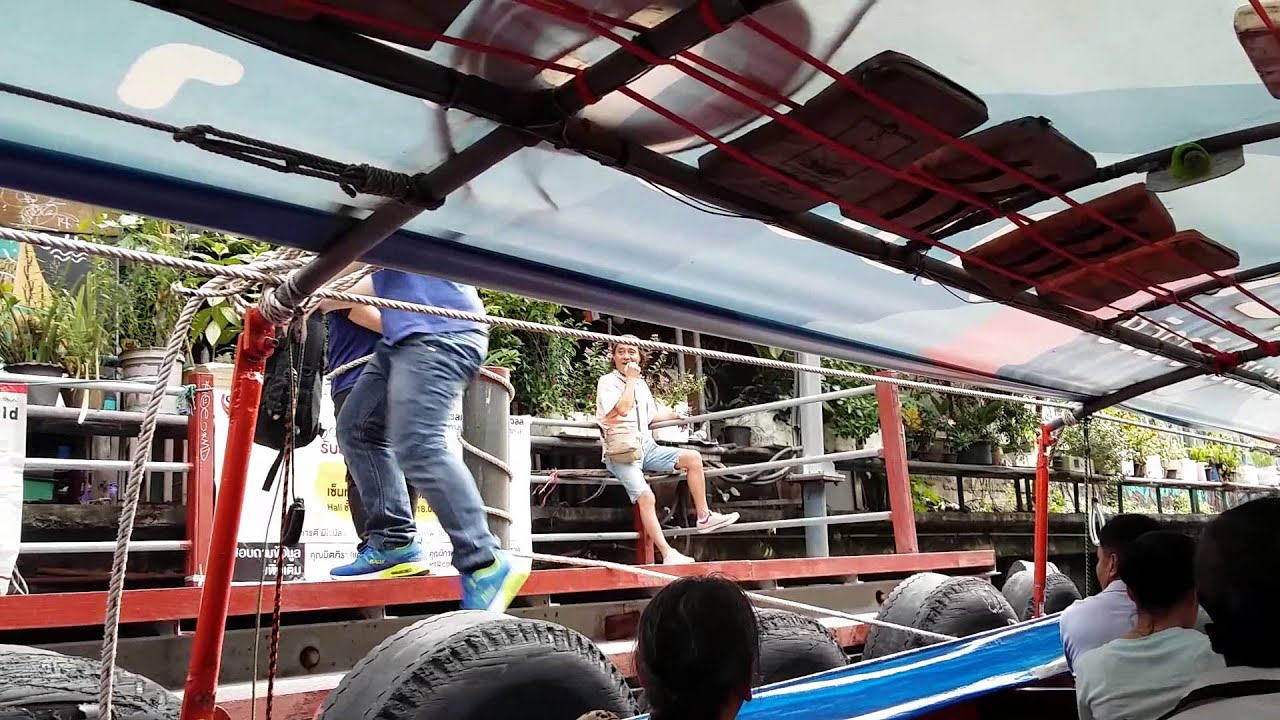 Saen Saeb Khlong: How to ride a canal boat?