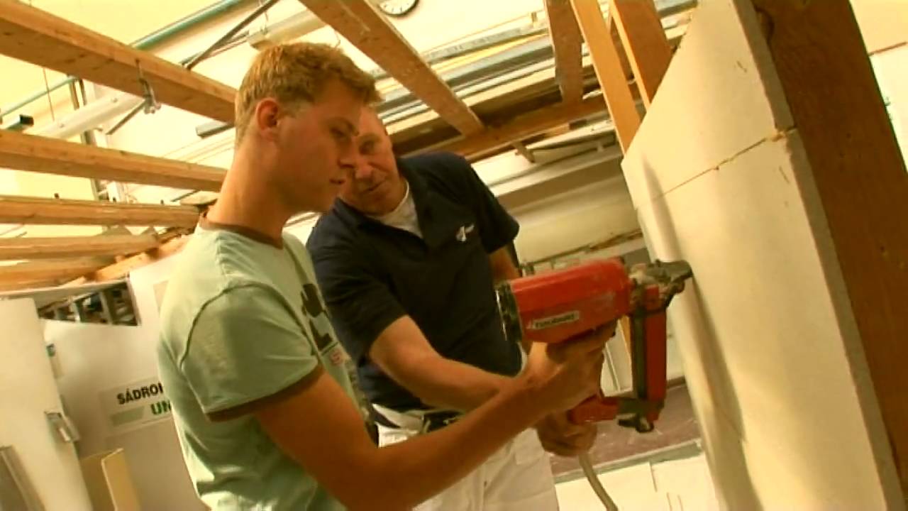 SŠT Most - učební obor Montér suchých staveb