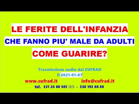 Le ferite dell&rsquo;infanzia che fanno più male da adulti. Come guarire?