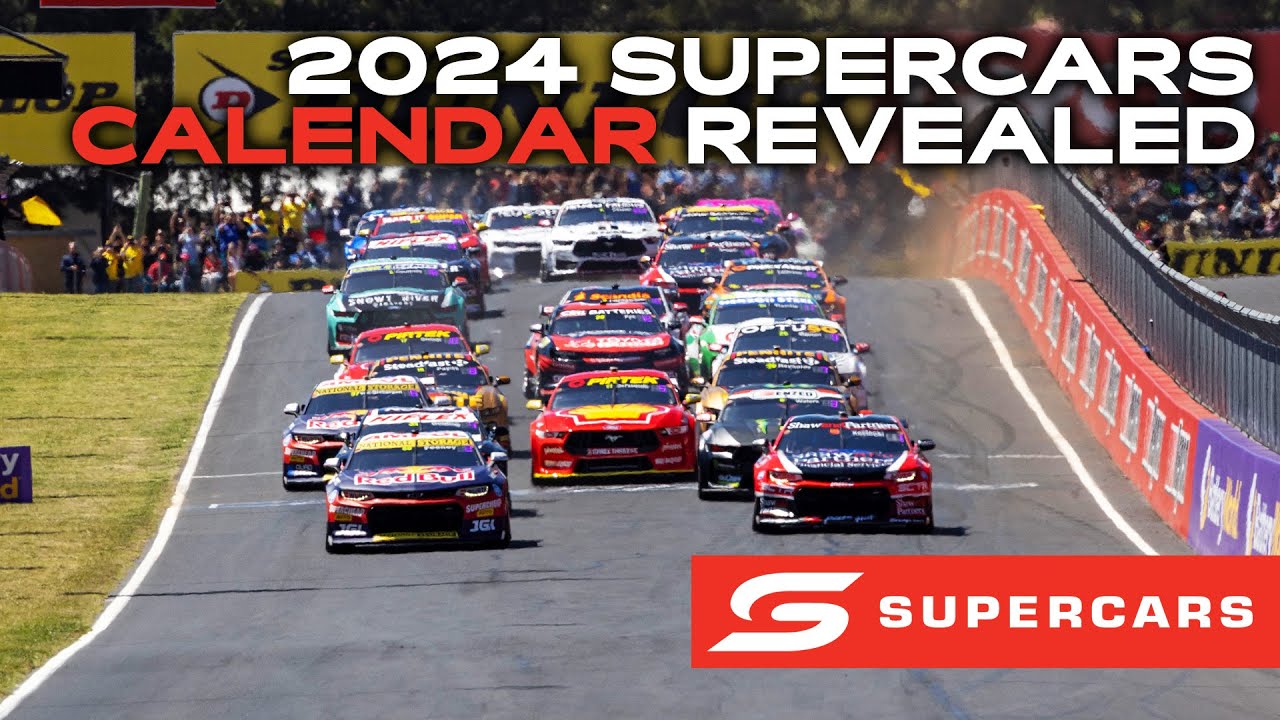 2024 Supercars calendar revealed | Supercars 2023
