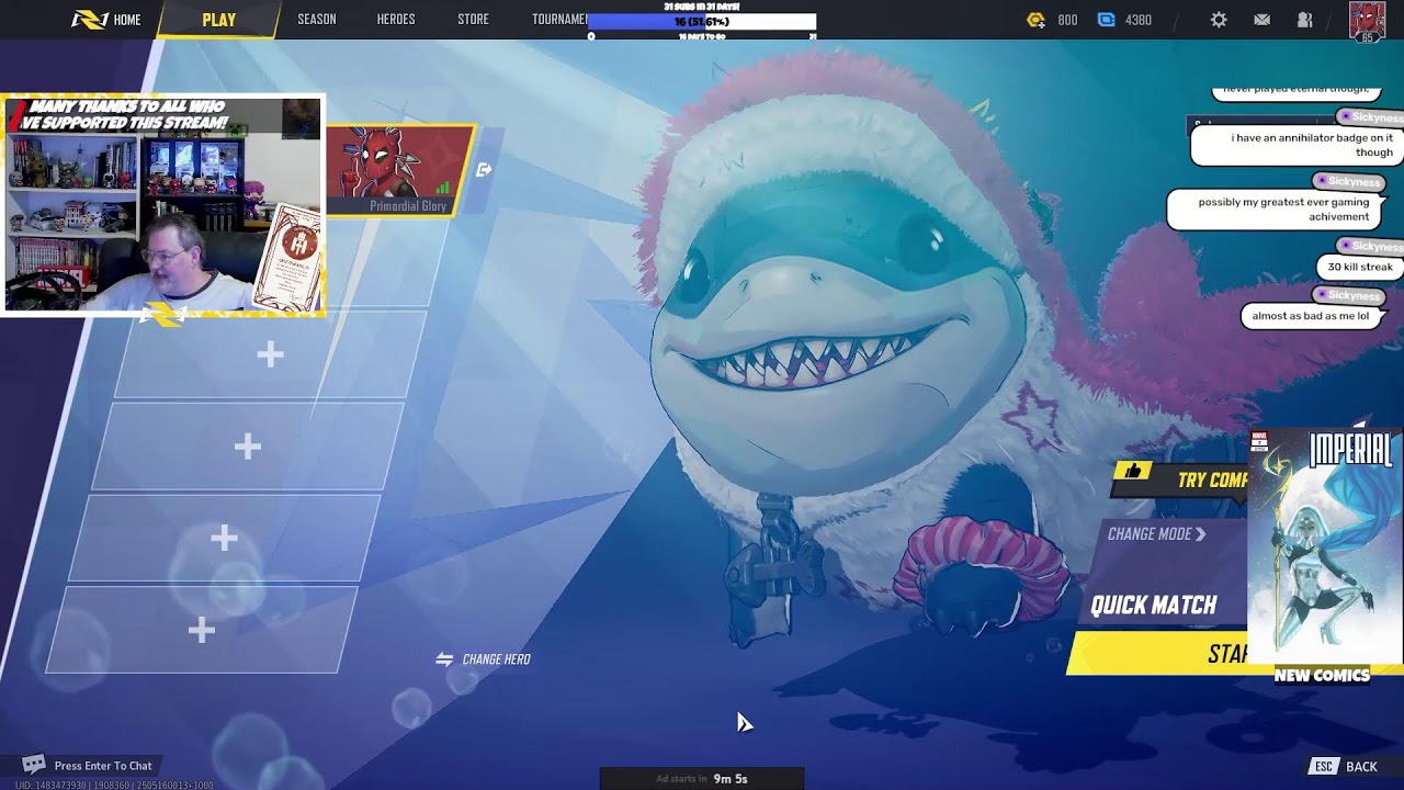 ⊗⚡Back to Rivals with ex-Marvel writer Comixfan!⚡⊗