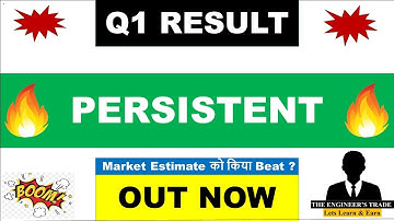 Persistent Q1 Results 2026 | Persistent Results Today | Persistent Share Latest News