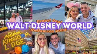 WALT DISNEY WORLD 🏰 TRAVEL DAY ✈️ - Heathrow, Virgin Atlantic & Animal Kingdom Lodge • Sep 2025 