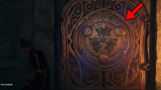 Hogwarts Legacy The Helm of Urtkot Moth Door Puzzle Solutions