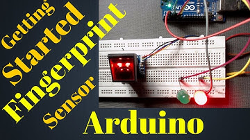 R305 fingerprint module interfacing with arduino | Getting started with fingerprint module