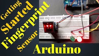 R305 fingerprint module interfacing with arduino | Getting started with fingerprint module