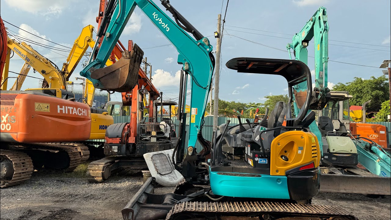XE ĐÀO KUBOTA U-40-6E NĂM SX 2018,Hotline.0937447179-0937798353 (Mr.Nam