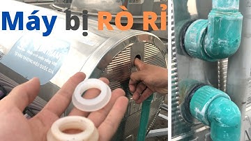 Sửa máy nước nóng năng lượng mặt trời bị RÒ RỈ nước, gây thiệt hại Lớn