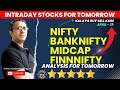 Intraday stocks for tomorrow  banknifty finnifty  midcap nifty inidicating buying  april 29