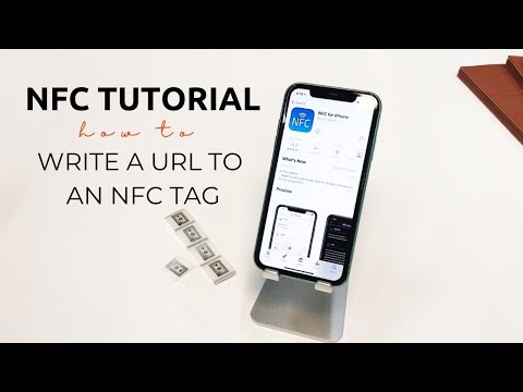 NFC TUTORIAL: How to Write a URL to an NFC Tag and Use It (in the office)