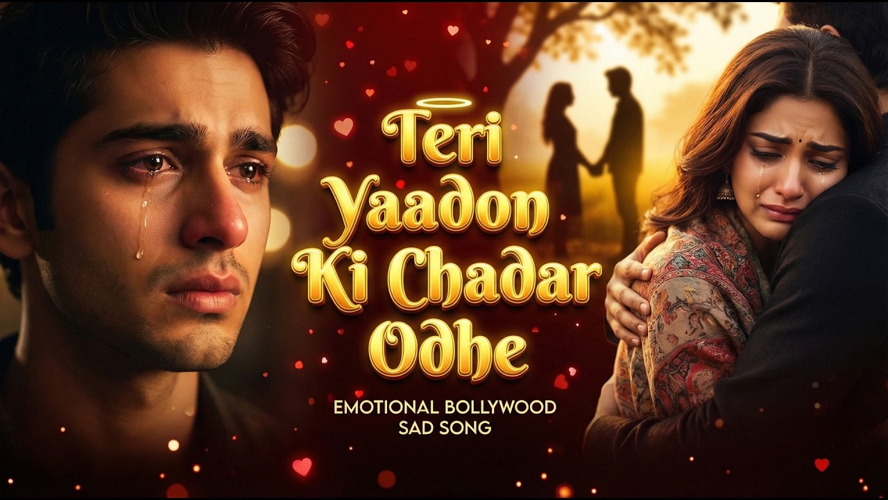 Teri Yaadon Ki Chadar Odhe 💞   Deep Emotional Romantic Song   Hindi Love Track   Top Ten Music 2