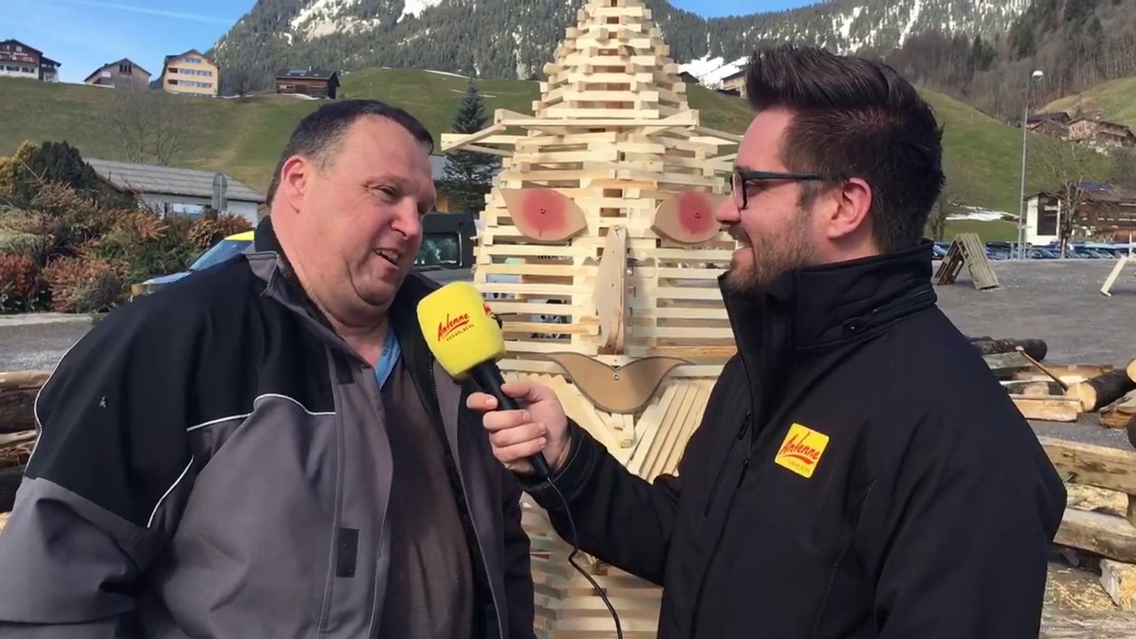Der Jubiläums-Funken der Schoppernauer. ANTENNE VORARLBERG hat sich den besonderen Funken angeschaut