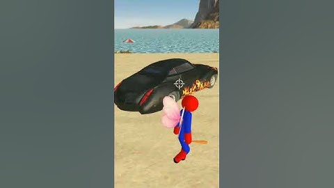 Spider Stickman Rope Hero #miami Gangster Crime Fighting 3